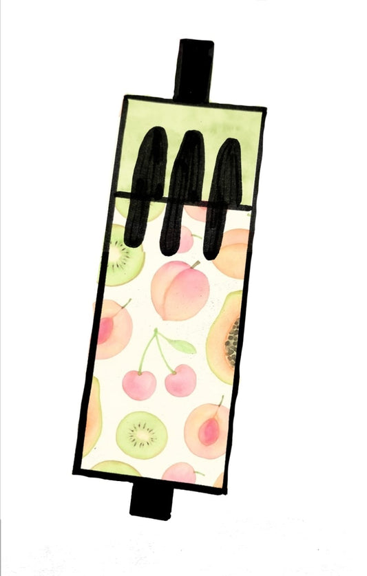 Marque page / Porte crayon FRUITÉE