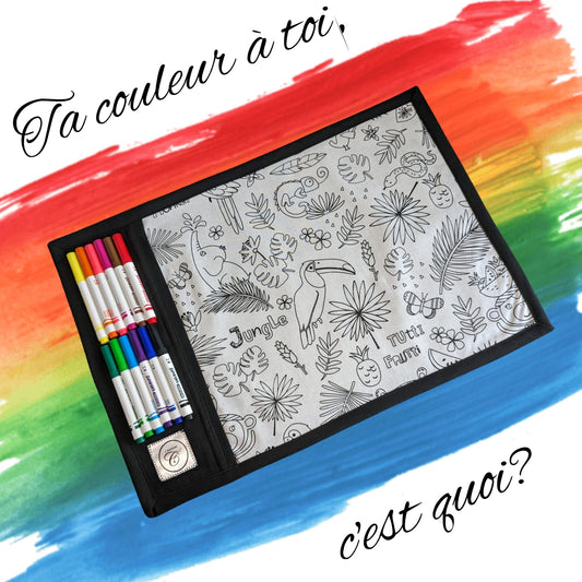 Napperon à colorier