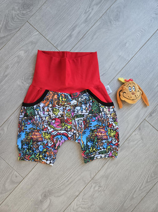 Short Grinchy 3-6T
