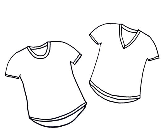 Le Tee confort  (Bambou Uni) - femme